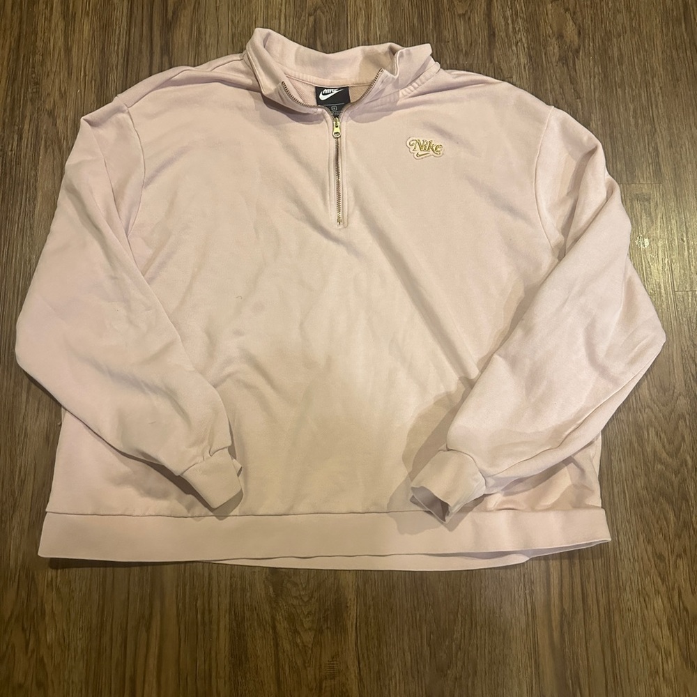 Nike Women’s 1/4 Zip pullover sweatshirt